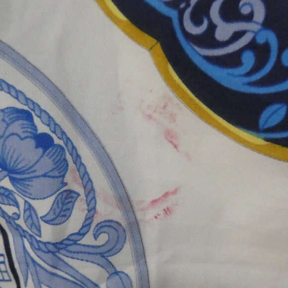 Unbranded | OS | Blue White Gold | Holland Souvenir Scarf - Picture 16 of 16